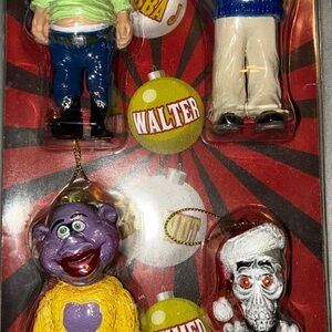 Brand new Vintage 2009 Set of 4 Jeff Dunham Ornaments